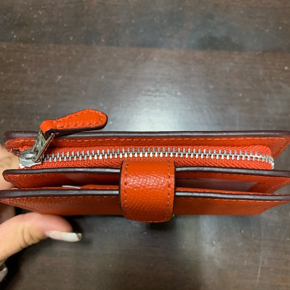 Red Coach Wallet - Picture 2 of 4
